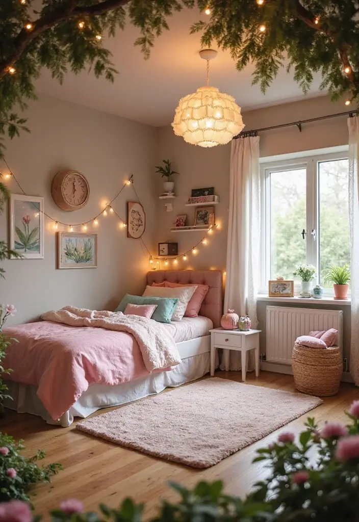 30 Toddler Girls Bedroom Ideas That Are Cute Whimsical 14. Dainty Fairy Garden