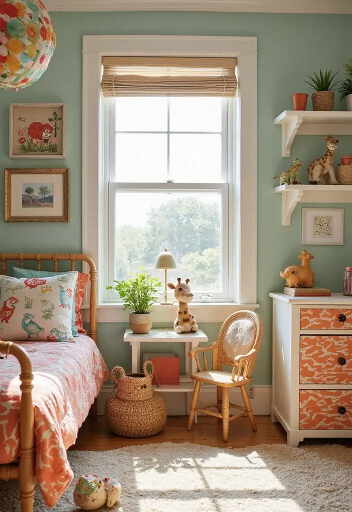 30 Toddler Girls Bedroom Ideas That Are Cute Whimsical 16. Safari Adventure