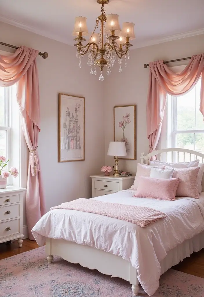 30 Toddler Girls Bedroom Ideas That Are Cute Whimsical 17. Magical Fairy Tale Castle