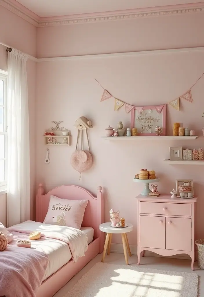 30 Toddler Girls Bedroom Ideas That Are Cute Whimsical 28. Sweet Little Bakery