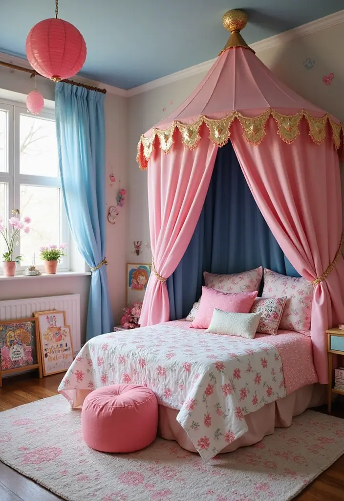 30 Toddler Girls Bedroom Ideas That Are Cute Whimsical 30. Whimsical Magic Show