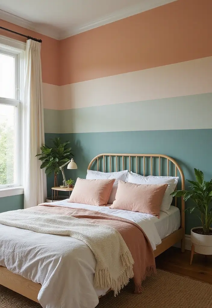 25 Bedroom Wall Painting Ideas Creativity Design That Inspire You 17. Seasonal Themes