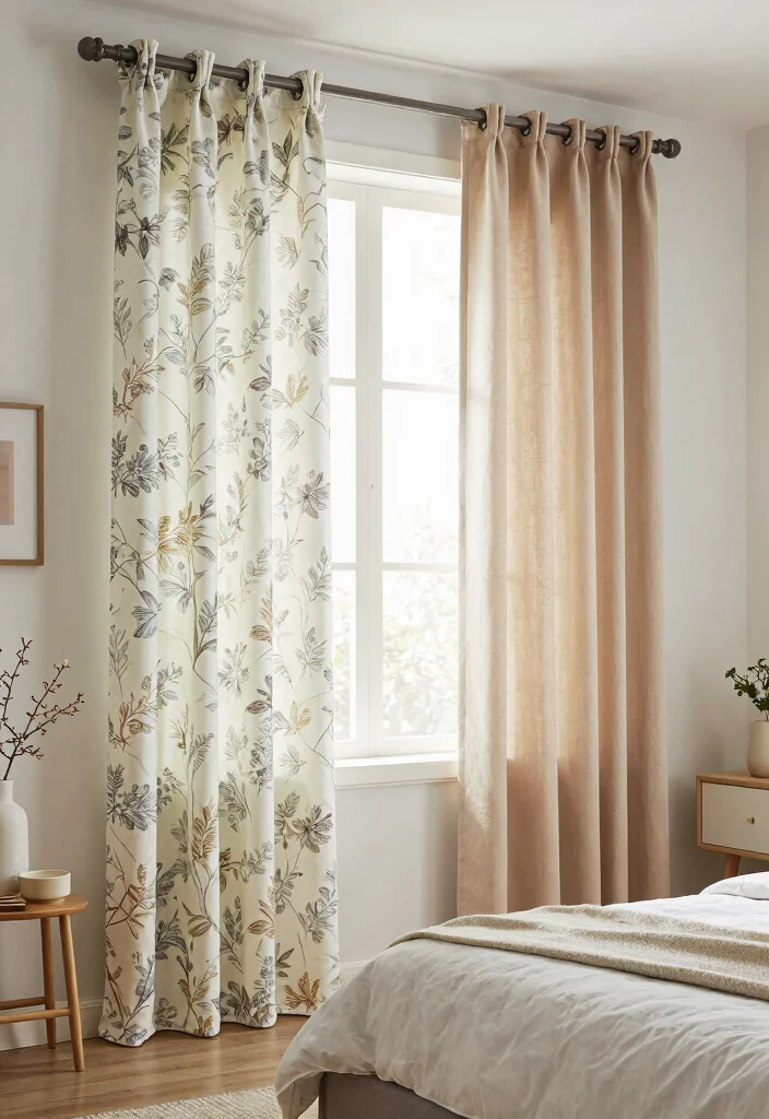 14 Bedroom Closet Curtain Ideas For Soft Affordable Style 14. Seasonal Switch