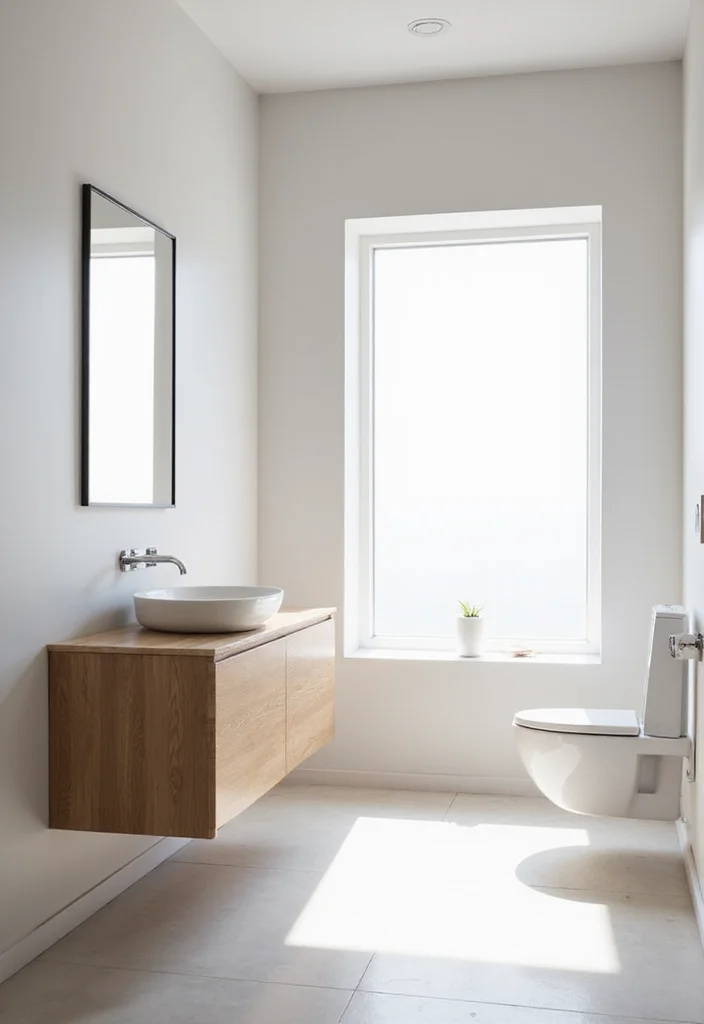 14 Boho Bathroom Vanity Ideas With Natural Style 12. Light and Airy