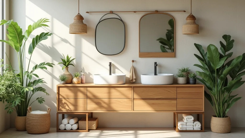 14 Boho Bathroom Vanity Ideas With Natural Style