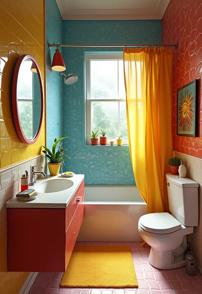 14 Boy Bathroom Ideas That Feel Fun 11. Superhero Headquarters