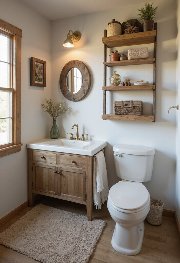 14 Boy Bathroom Ideas That Feel Fun 4. Adventure in the Woodland