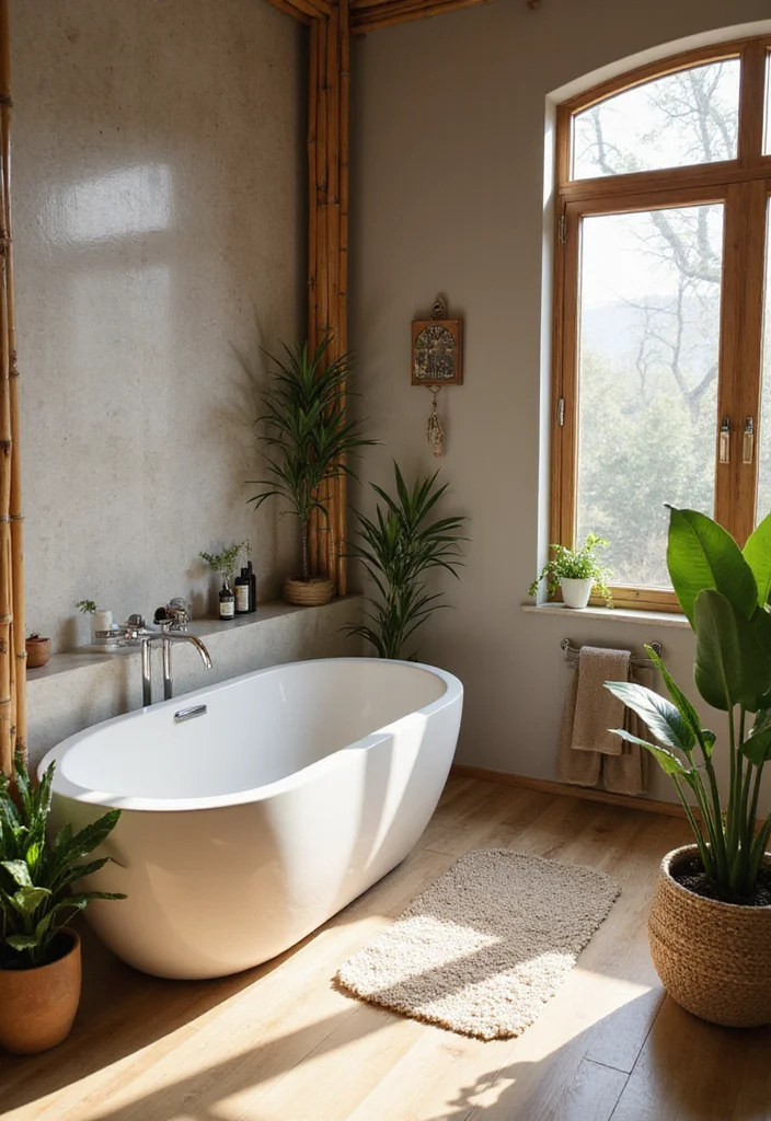 14 Gym Bathroom Ideas With Clean Style 1. Spa Inspired Serenity