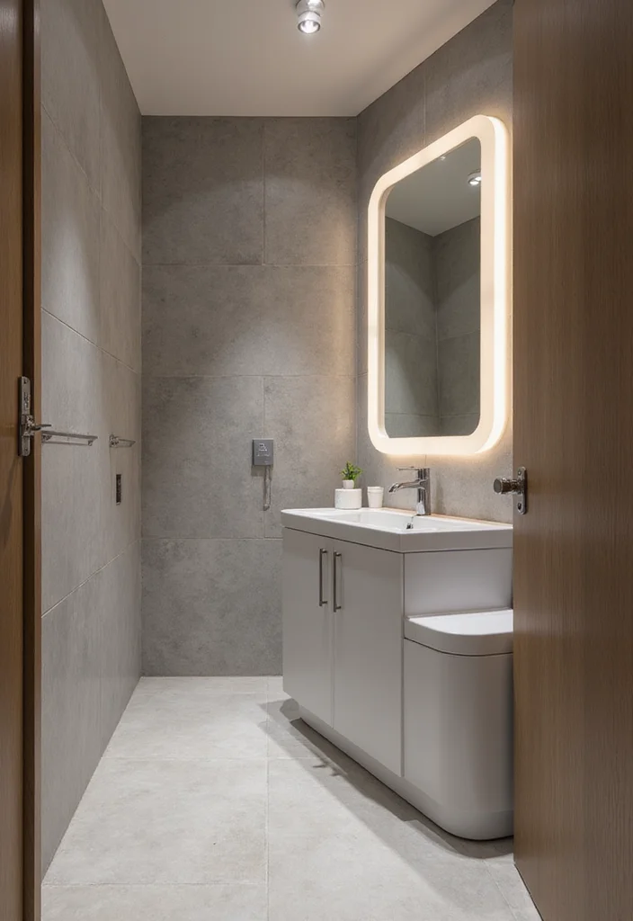14 Shop Bathroom Ideas For Small Commercial Spaces 11. Smart Technology