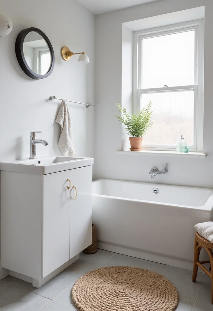 14 Shop Bathroom Ideas For Small Commercial Spaces 5. Minimalist Approach