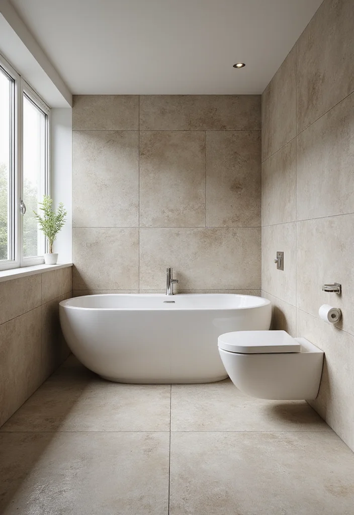 14 Shop Bathroom Ideas For Small Commercial Spaces 8. Innovative Tiling