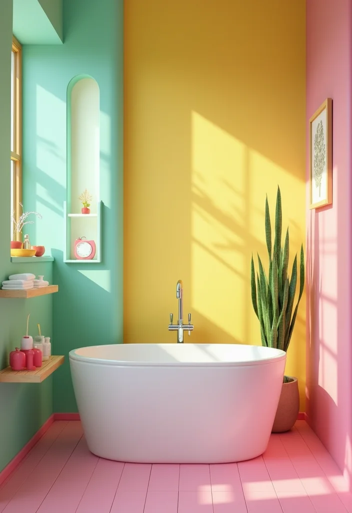 14 Toca Boca Bathroom Ideas Kids Will Love 1. Bright Toca Boca Color Palette