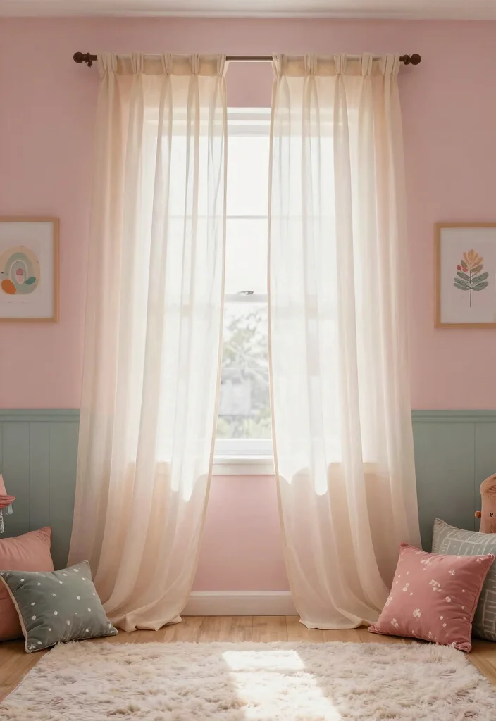 14 Toddler Girl Boho Bedroom Ideas With Free Spirit Style 11. Boho Inspired Curtains