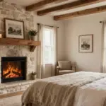 15 Electric Fireplace With Mantle Bedroom Ideas For Classic Warmth