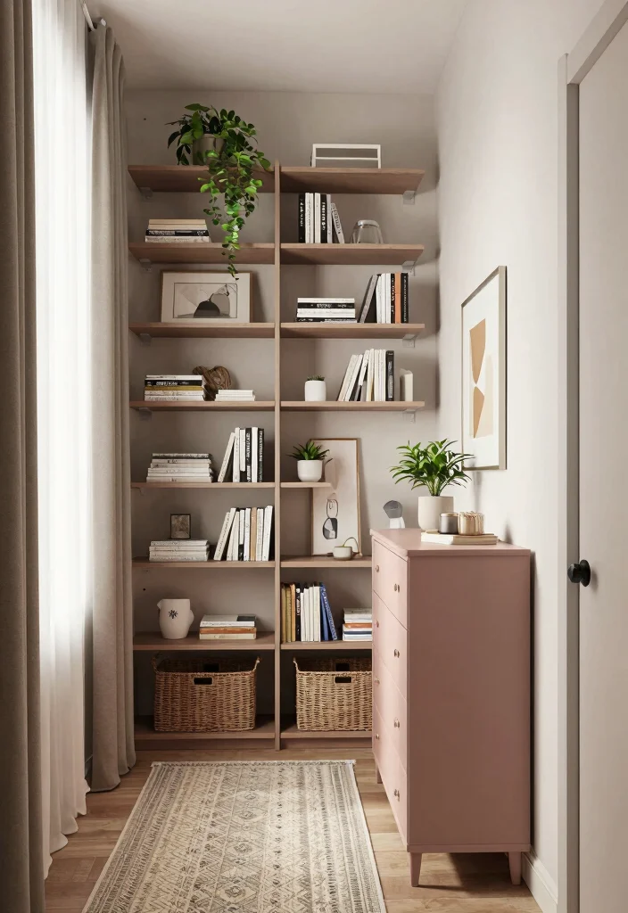 15 Long Narrow Bedroom Interior Design Ideas That Maximize Space 1. Opt for Vertical Storage Solutions