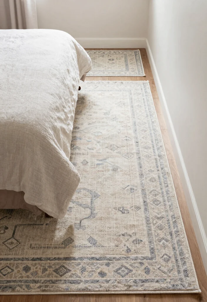 15 Long Narrow Bedroom Interior Design Ideas That Maximize Space 12. Use Rugs Strategically