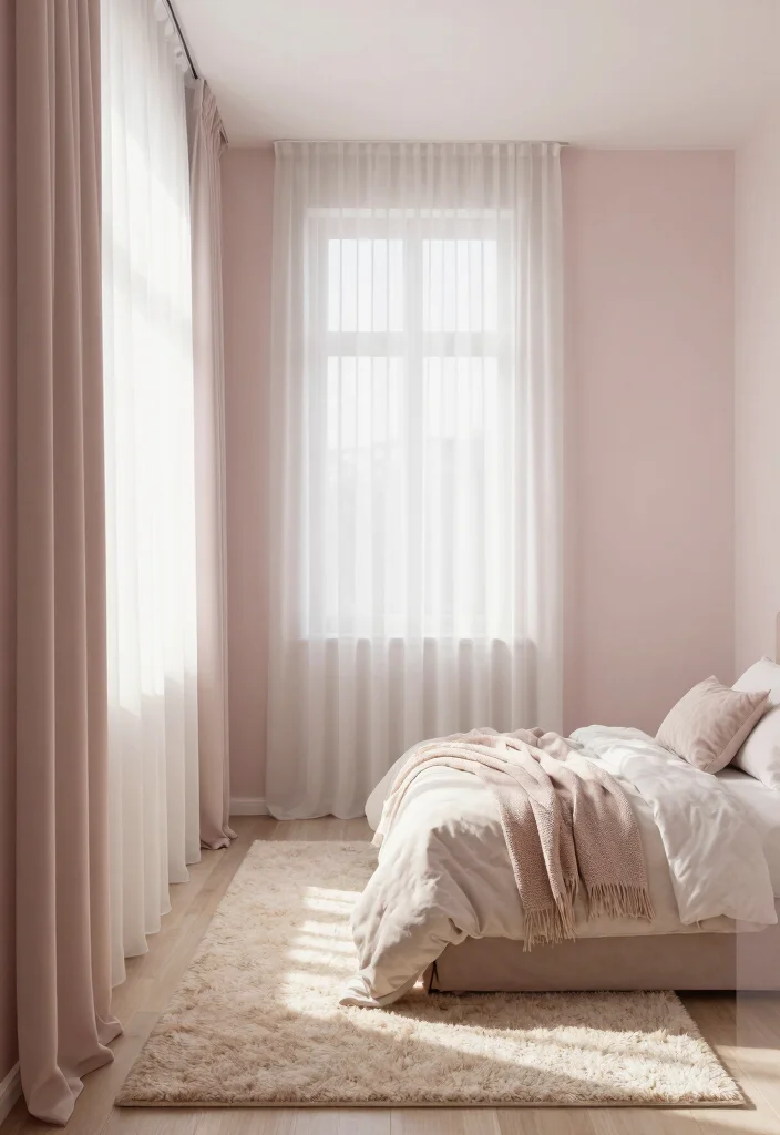 15 Long Narrow Bedroom Interior Design Ideas That Maximize Space 4. Prioritize Light Colors and Textures