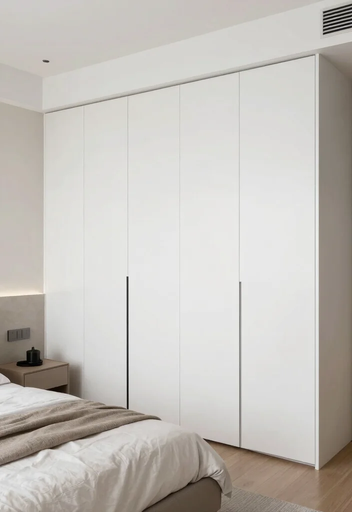 15 Modern Bedroom Closet Door Ideas With Sleek Design 14. Wrap around Doors