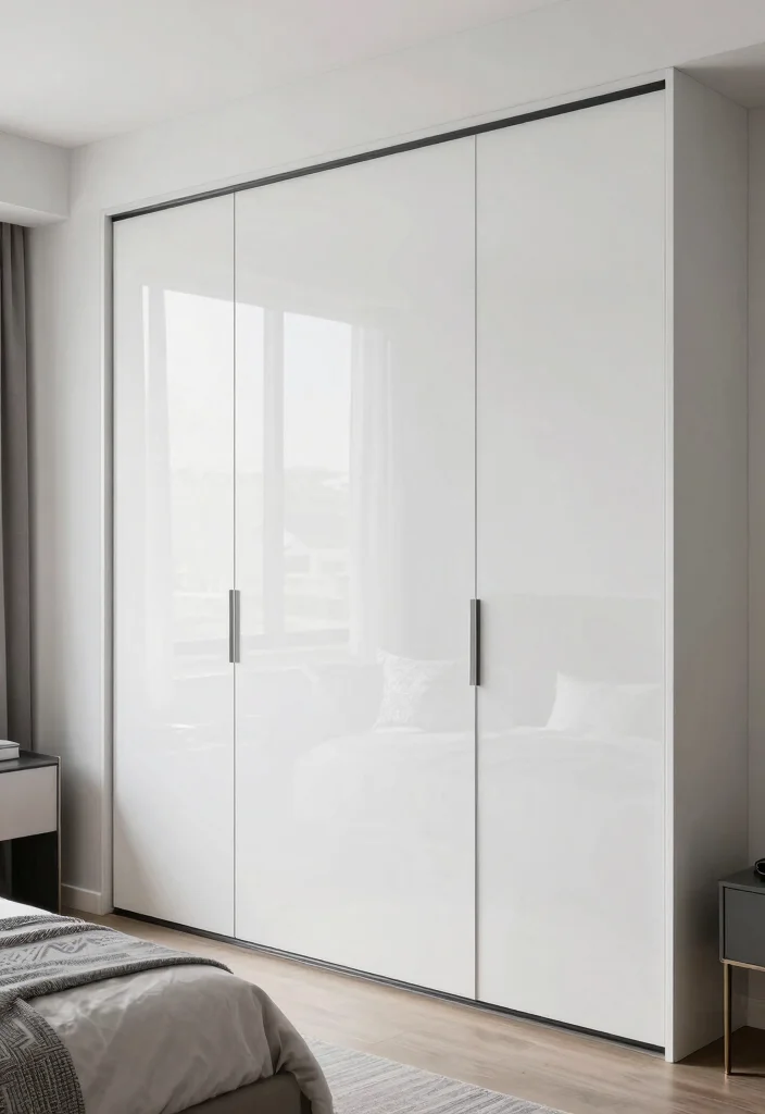 15 Modern Bedroom Closet Door Ideas With Sleek Design 3. Contemporary Pocket Doors