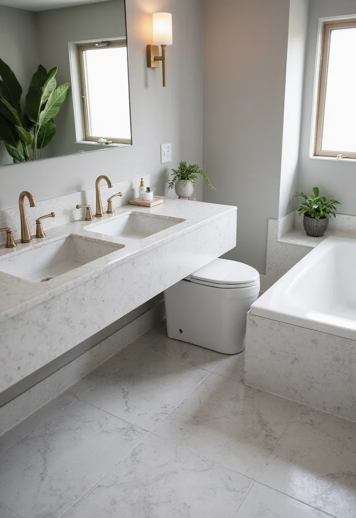 16 Bathroom Staging Ideas That Impress Buyers 14. Maintenance Free Features