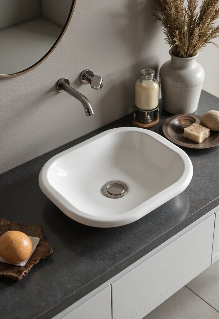 16 Bathroom Vanity Design Ideas You Should Save 13. Stylish Sink Options