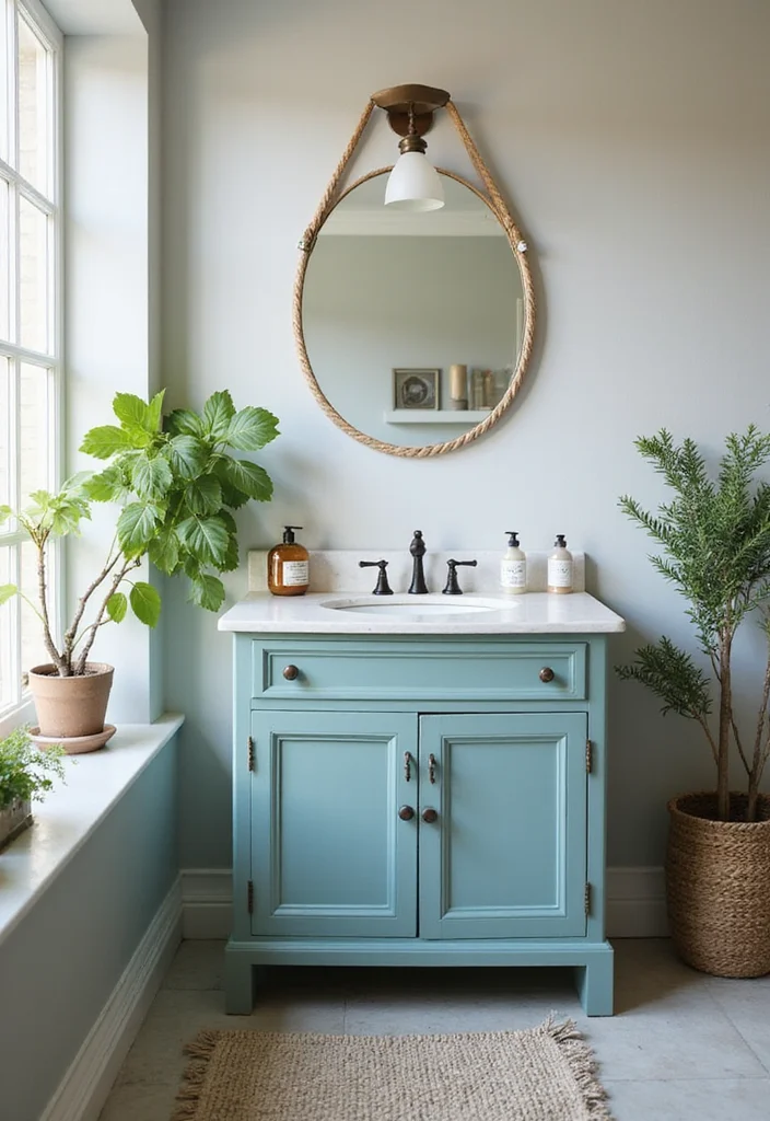 16 Bathroom Vanity Design Ideas You Should Save 8. Eco Conscious Paint Choices