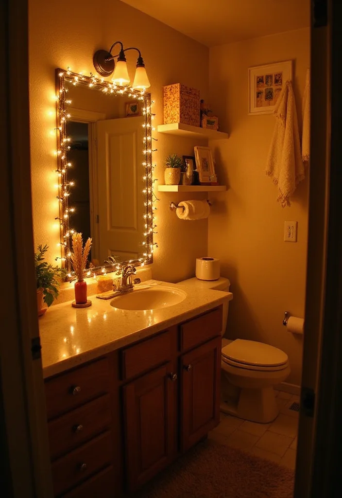 16 DIY Bathroom Ideas For A Budget Makeover 13. Budget Friendly Lighting Solutions
