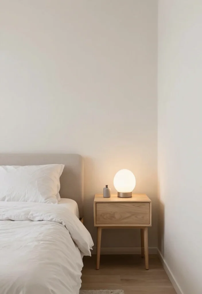 16 Long Narrow Bedroom Layout Ideas For Better Flow 14. Slim Nightstands