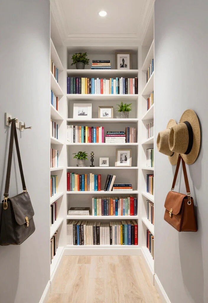 16 Long Narrow Bedroom Layout Ideas For Better Flow 2. Vertical Storage Solutions