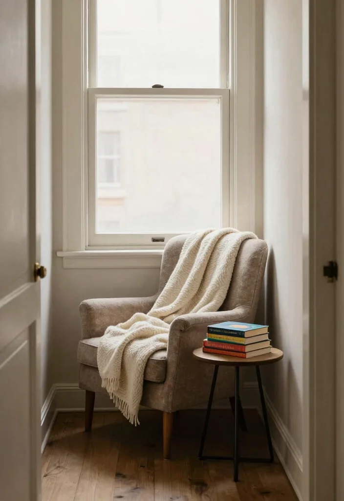 16 Long Narrow Bedroom Layout Ideas For Better Flow 8. A Cozy Reading Nook