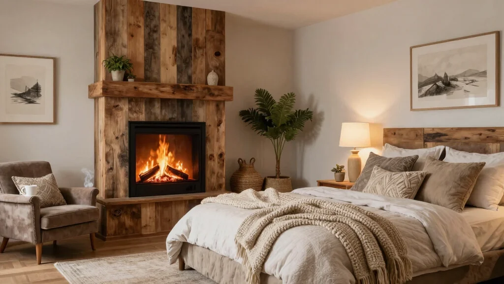 17 Electric Fireplace Bedroom Wall Ideas For Cozy Nights