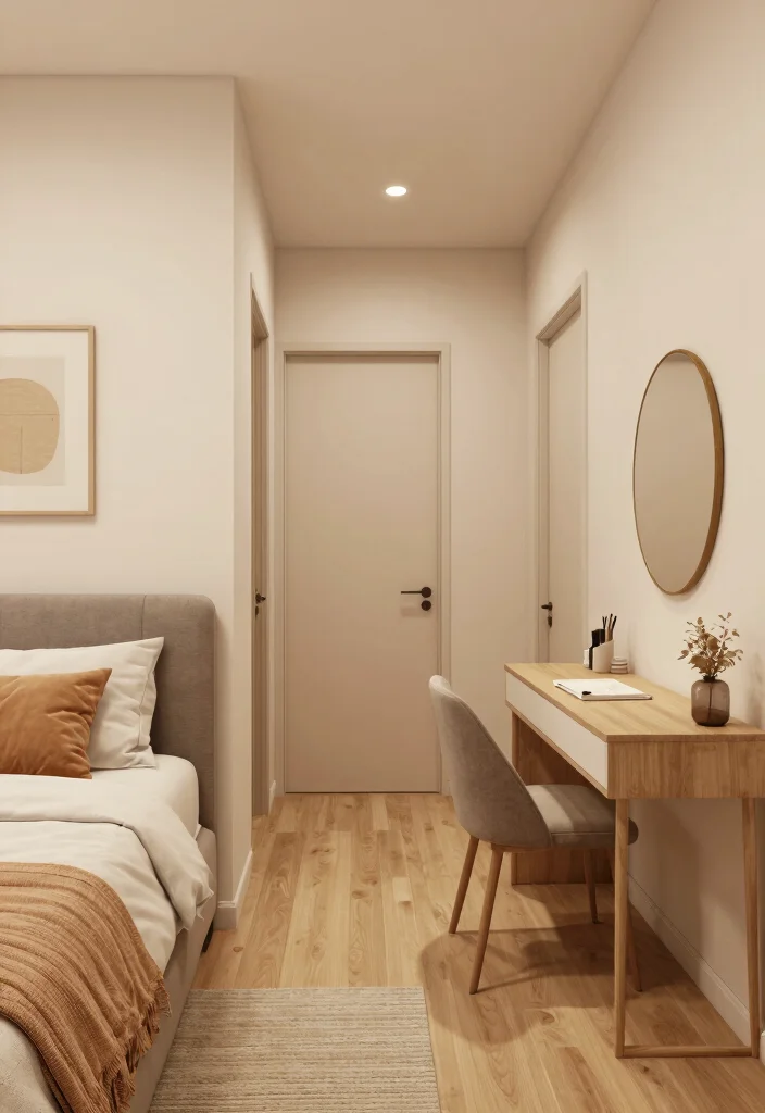 17 Long Narrow Bedroom Aesthetic Ideas That Look Intentional 17. Create a Sense of Flow