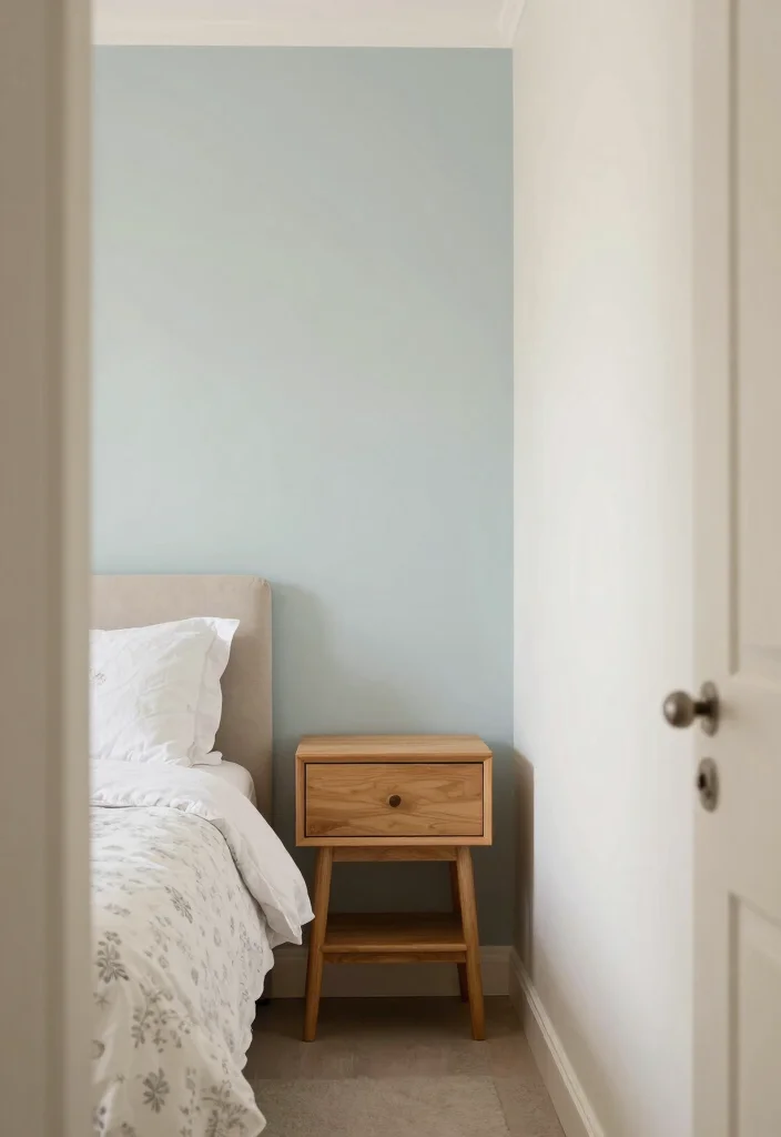 17 Long Narrow Bedroom Aesthetic Ideas That Look Intentional 6. Soft Color Palettes for a Calming Effect