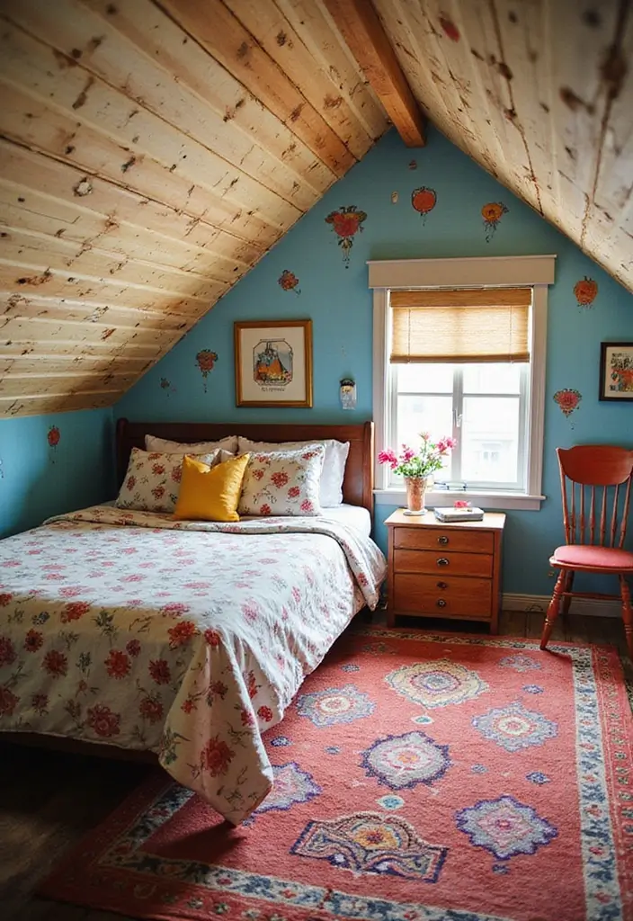 25 Attic Loft Bedroom Ideas That Make the Most of Every Angle 20. Whimsical Wonderland