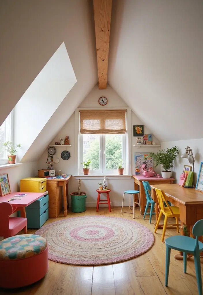 25 Attic Loft Bedroom Ideas That Make the Most of Every Angle 22. Creative Childs Loft