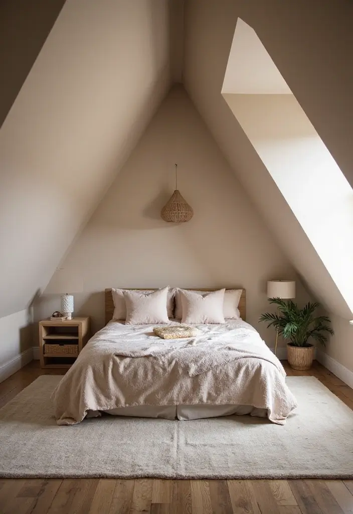 25 Attic Loft Bedroom Ideas That Make the Most of Every Angle 24. Luxurious Spa Retreat