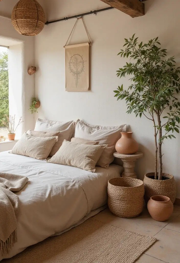 25 Bedroom Ideas Interior Design That Feel Modern Timeless 21. Earthy Accents