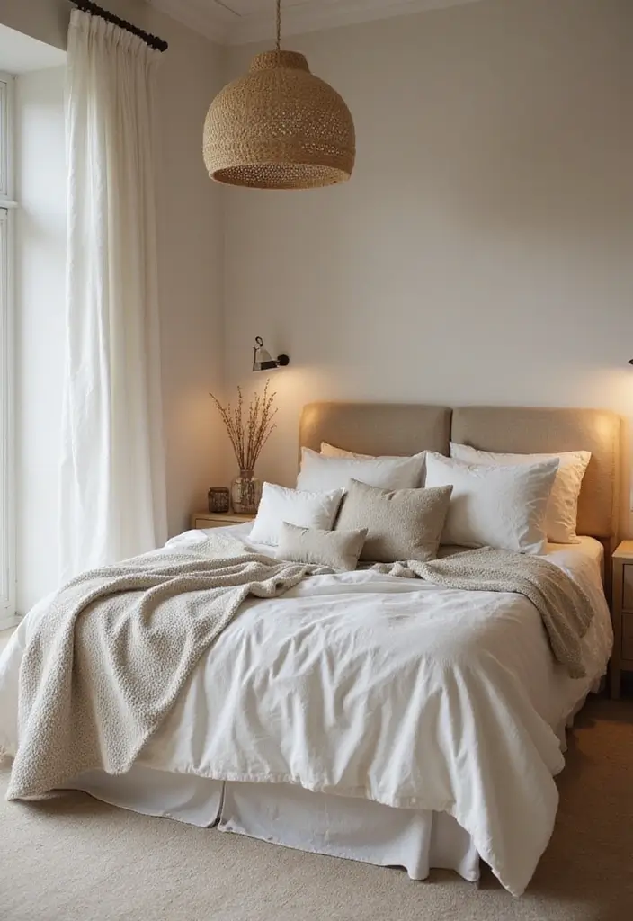 25 Bedroom Ideas Interior Design That Feel Modern Timeless 3. Sustainable Textiles