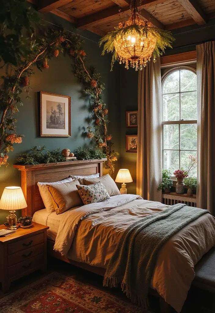 25 Bedroom Ideas for Two Sisters That Feel Like a Fairytale 23. Fairy Tale Woodland