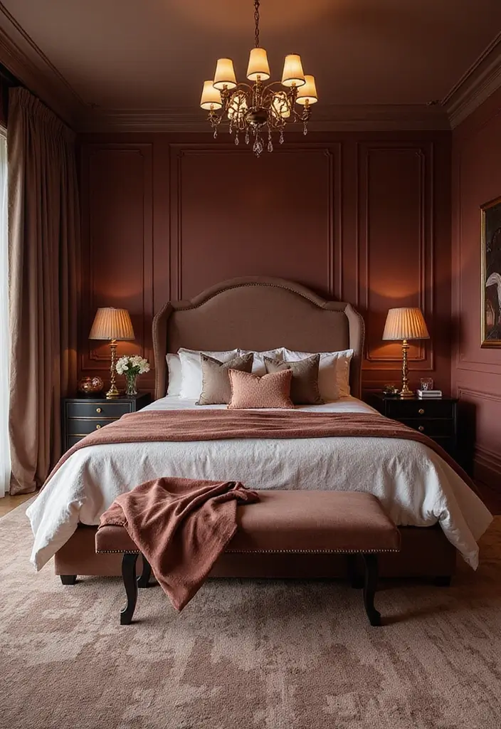 25 Bedroom Ideas for Two Sisters That Feel Like a Fairytale 24. Modern Glam