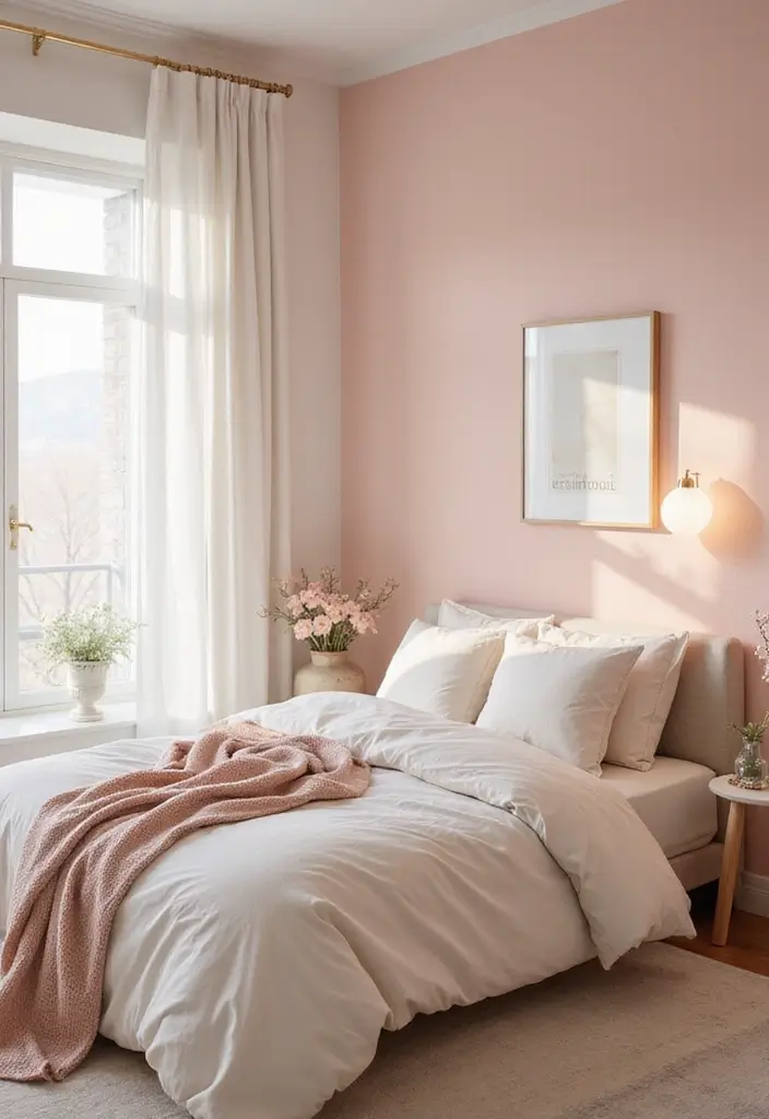 25 Bedroom Ideas for Two Sisters That Feel Like a Fairytale 3. Dreamy Pastel Retreat