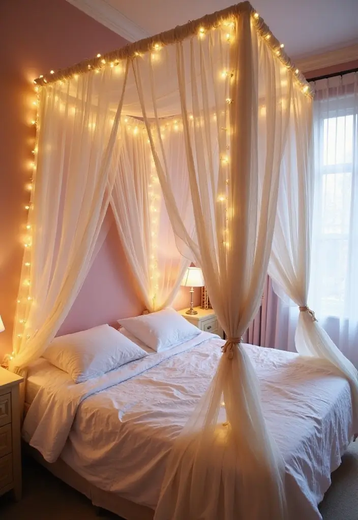 25 Bedroom Ideas for Women in Their 20s That Feel Chic Fresh 2. Dreamy Canopy Beds