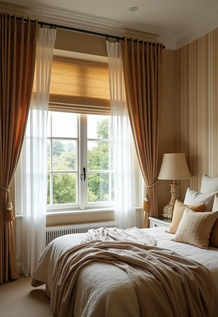 25 Bedroom Ideas for Women in Their 20s That Feel Chic Fresh 24. Unique Window Treatments