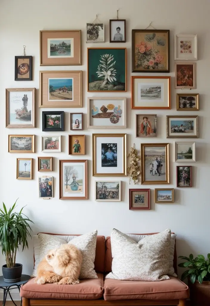 25 Bedroom Ideas for Women in Their 20s That Feel Chic Fresh 3. Gallery Wall of Inspiration