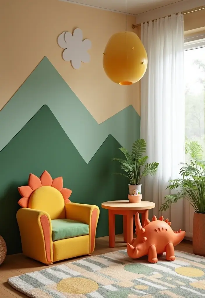 25 Boys Dinosaur Bedroom Ideas for a Roaring Good Time 18. Dinosaur Themed Furniture