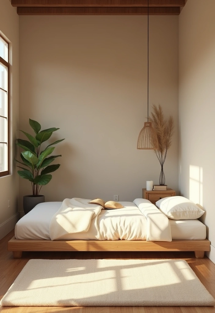 25 Cute Bedroom Ideas Bloxburg That Are Easy to Recreate 14. Zen Retreat