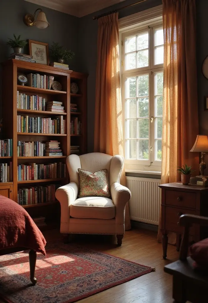25 Cute Bedroom Ideas Bloxburg That Are Easy to Recreate 16. Cozy Reading Nook