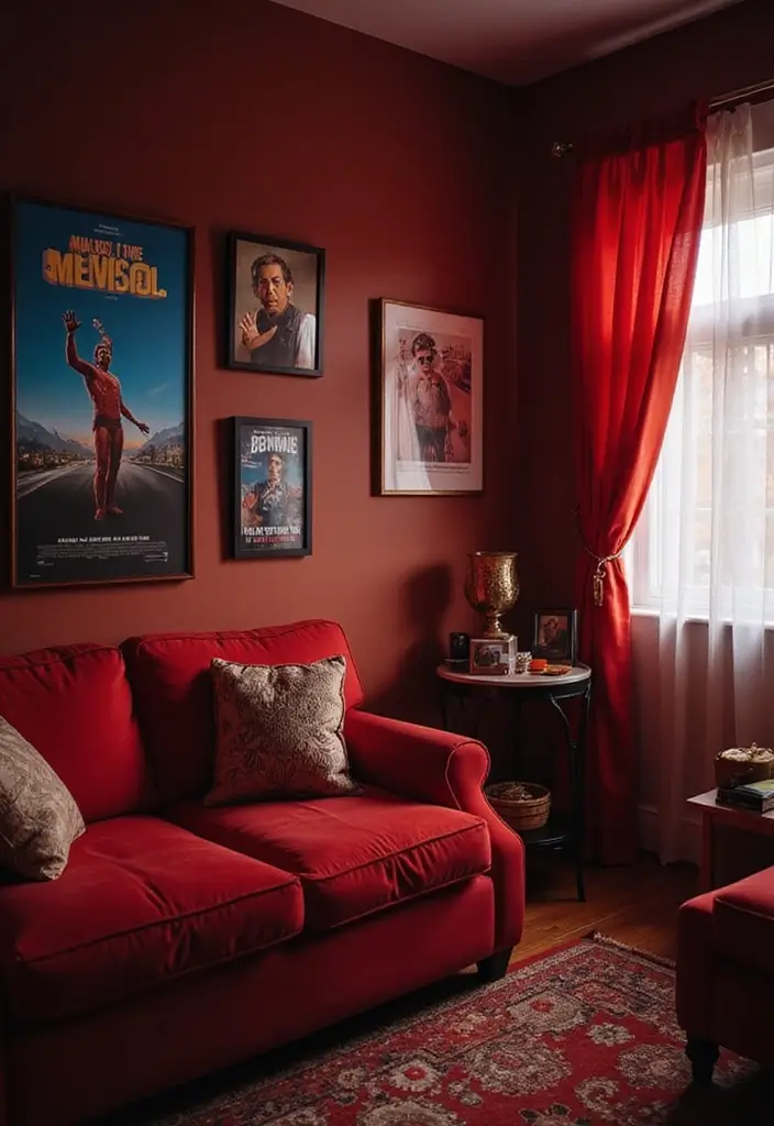 25 Cute Bedroom Ideas Bloxburg That Are Easy to Recreate 18. Cozy Movie Den