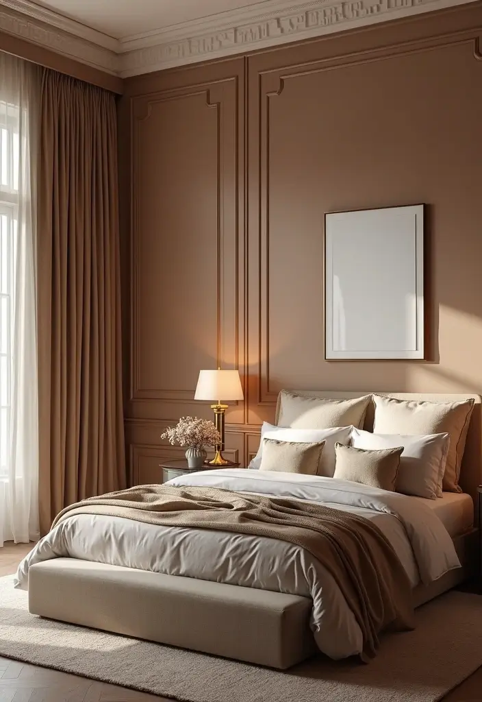25 Cute Bedroom Ideas Bloxburg That Are Easy to Recreate 22. Elegant Retreat