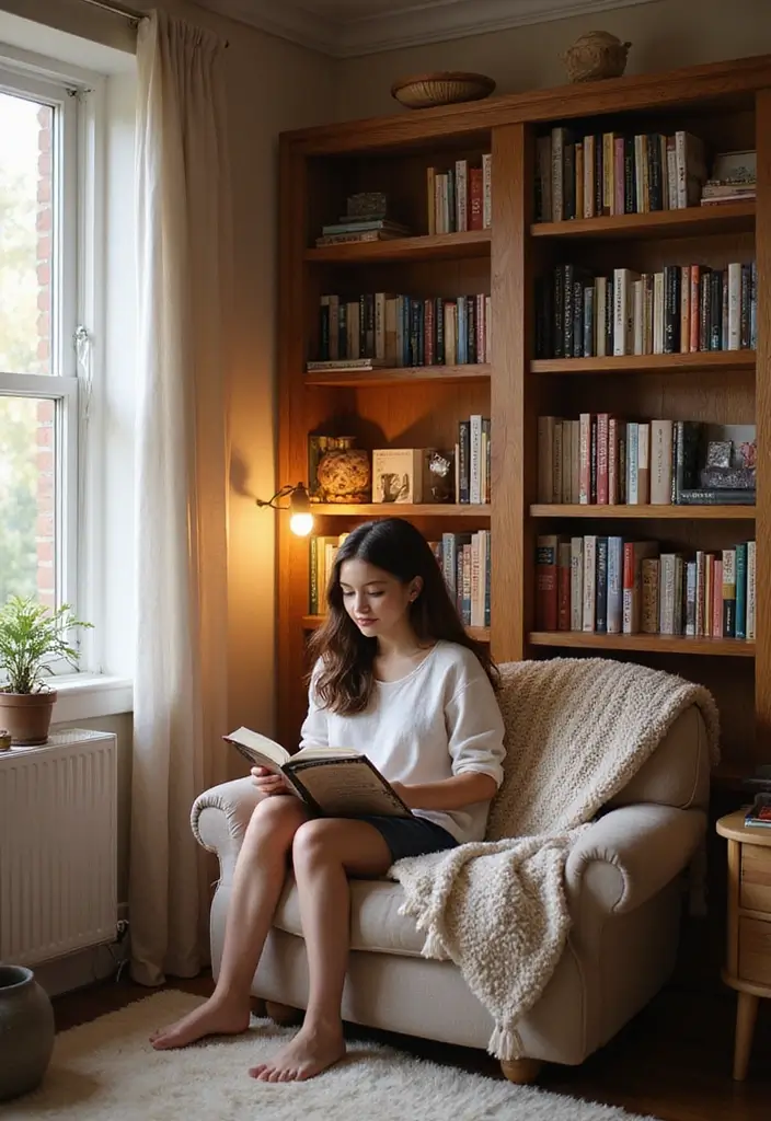 25 Girls Bedroom Ideas for 6 Year Olds That Are Sweet Playful 10. Cozy Reading Nook